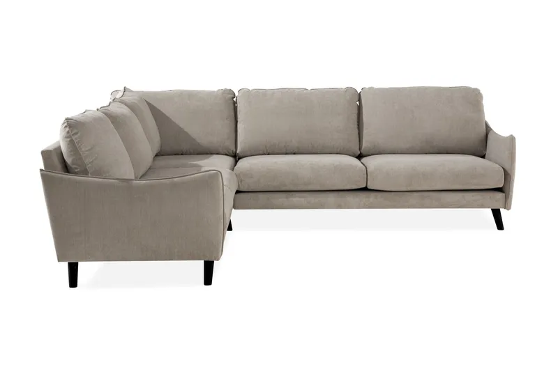 Trend Lyx 6-sits Vändbar L-formad Hörnsoffa i Tyg - Beige (Art.nr 665897) — Beige