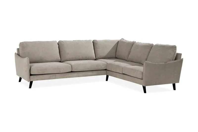 Trend Lyx 6-sits Vändbar L-formad Hörnsoffa i Tyg - Beige (Art.nr 665981) — Beige