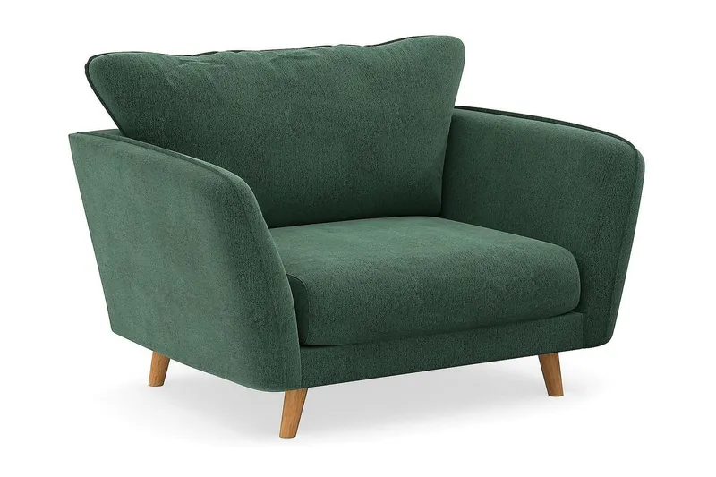 Trend Lyx Fåtölj - Grön Sammet (Art.nr 1522842) — Grön Sammet