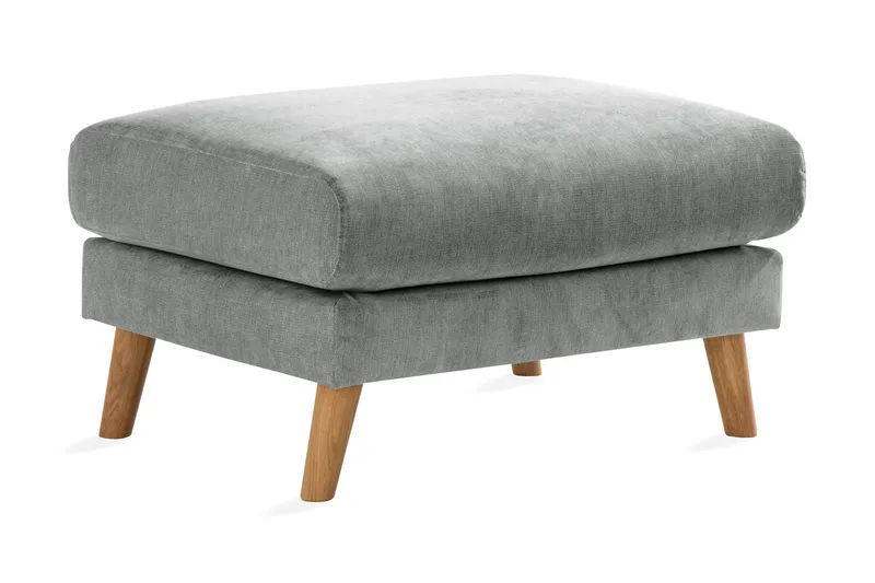 Trend Lyx Fotpall - Grå/Ek — Grå/Ek