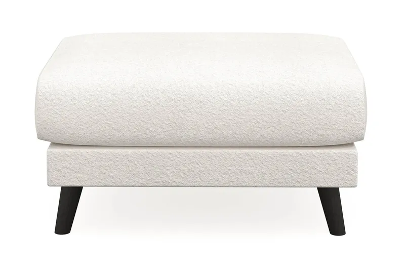 Trend Lyx Fotpall - Vit|Bouclé — Vit|Bouclé