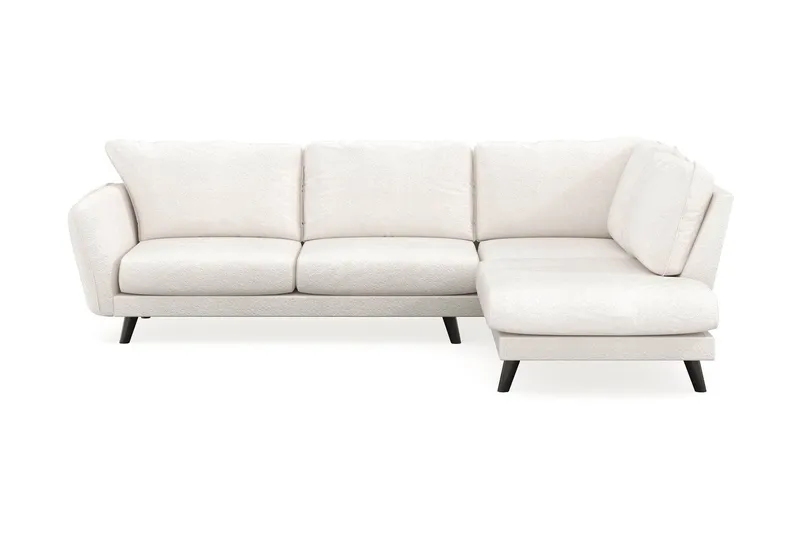 Trend Lyx Schäslongsoffa Höger - Vit|Bouclé (Art.nr 1522621) — Vit|Bouclé