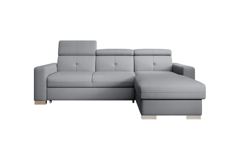 Trent Bäddsoffa m. Divan med Förvaring 3-sits - Grå (Art.nr 1722235) — Grå