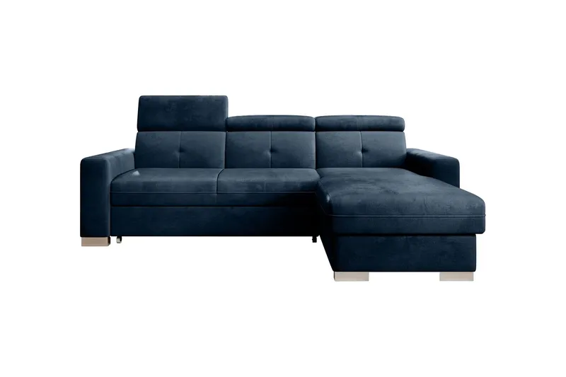 Trent Bäddsoffa m. Divan med Förvaring 3-sits - Mörkblå (Art.nr 1722222) — Mörkblå