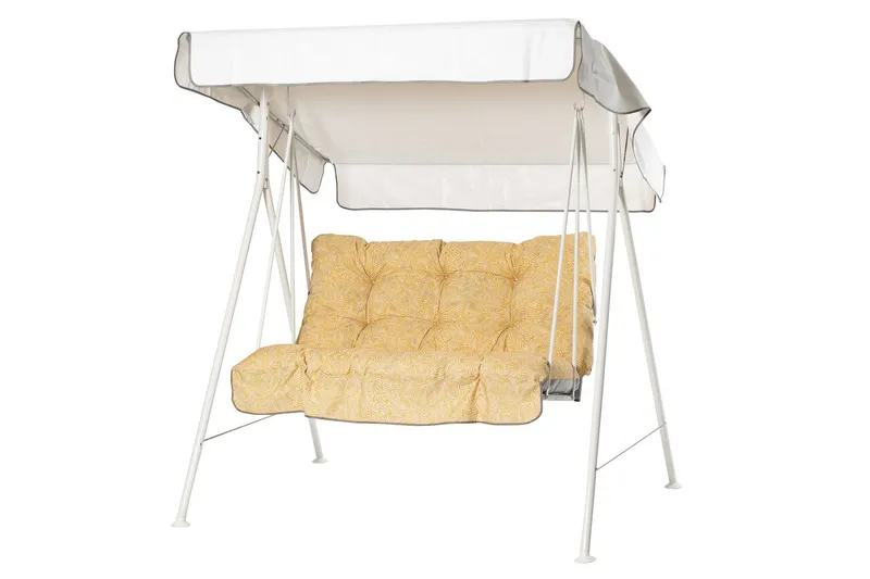 Tritante Komplett Hammock 130 cm - Vit/Gul — Varax