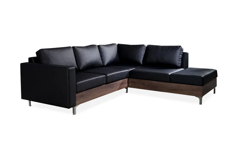 Truro 8-sits Soffa Höger - Svart — Svart
