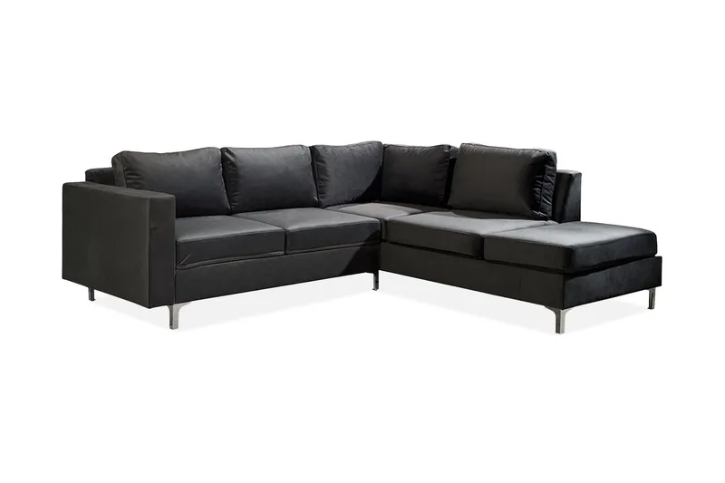 Truro 8-sits Soffa Vänster - Svart — Svart