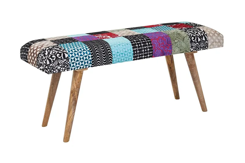 Tultered Sittbänk 117 cm - Flerfärgad — Wohnling