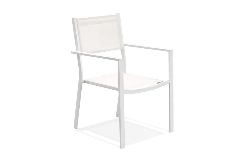 Tunis Karmstol Utomhus - Beige — Comfort Garden