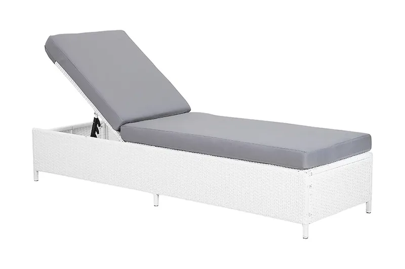 Turin Ii Solsäng 65\|201 cm - Vit — Vit