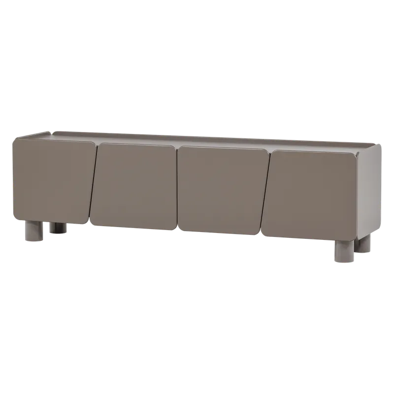 Tv-bänk Root 200 cm - Tryffelbrun — WOOOD