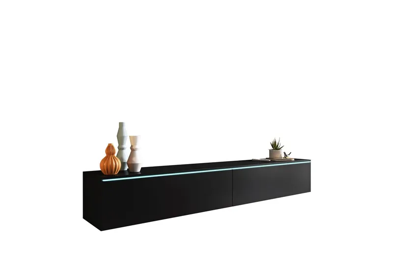 Tv-bänk - Svart (Art.nr 1628279) — Concept 55