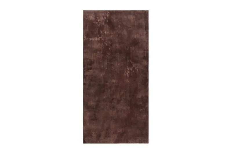 Tvättbar Matta Soft - 80x150 cm, Choklad — KM Home