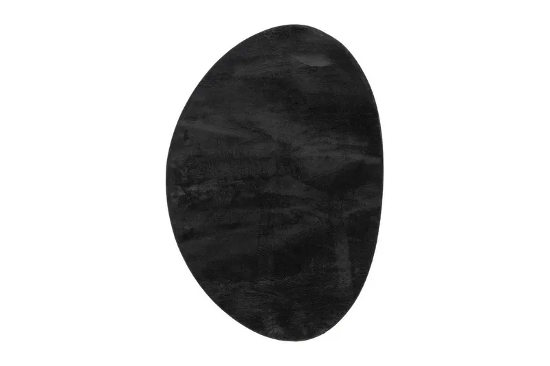 Tvättbar Matta Soft Shape - 160x230 cm, Svart — KM Home