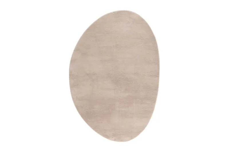 Tvättbar Matta Soft Shape - 200x290 cm, Greige — KM Home