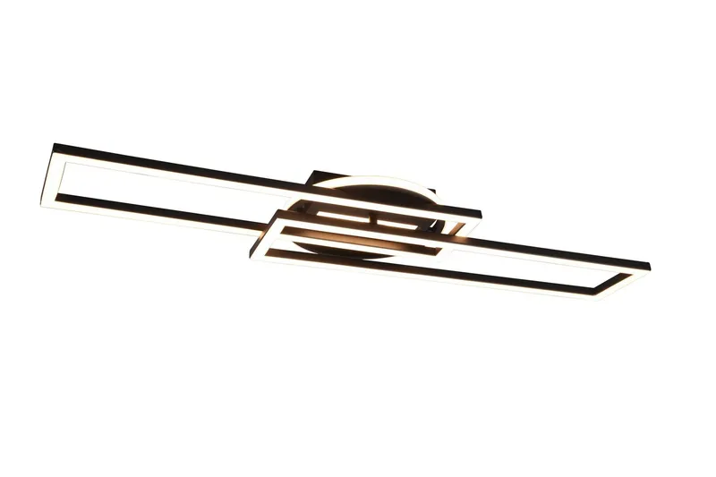 Twister LED Plafond mattsvart - Matt svart — Trio Lighting
