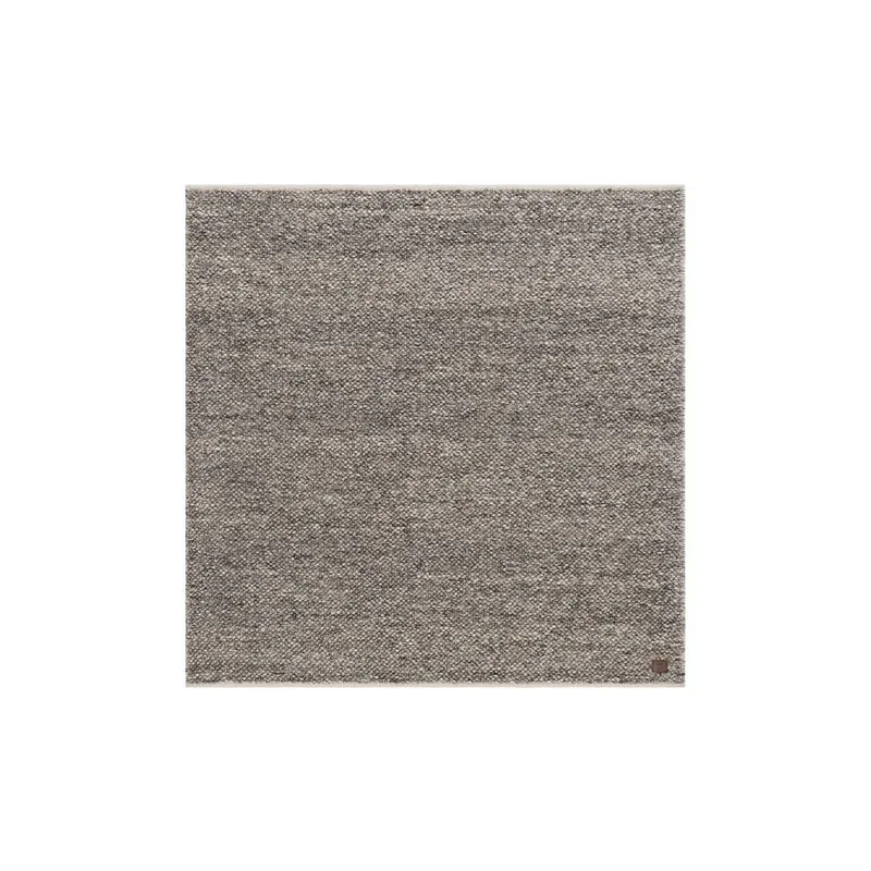 Ullmatta Bubble Kvadrat - 200x200 cm, Taupe — KM Home