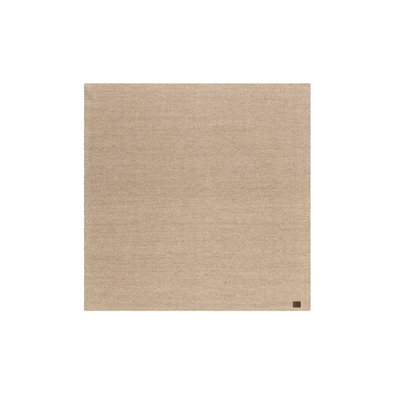 Ullmatta Ekeby Kvadrat - 240x240 cm, Linne — KM Home