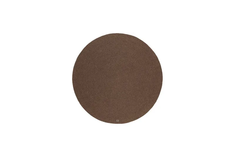 Ullmatta Merino - 160x160 cm, Chocolate brown — KM Home