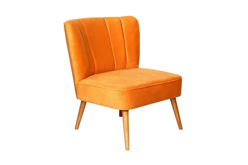 Ullsperger Fåtölj med Armstöd - Orange — Orange