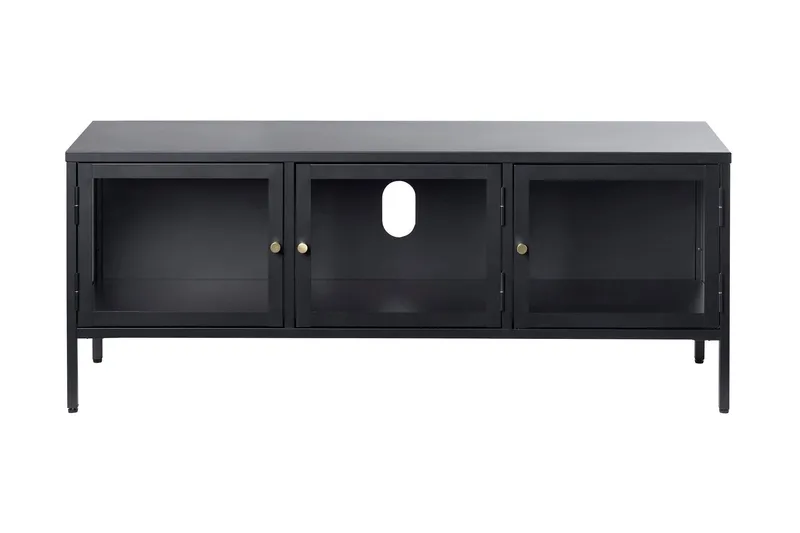 Umbri Tv-bänk 132 cm - Svart — Svart