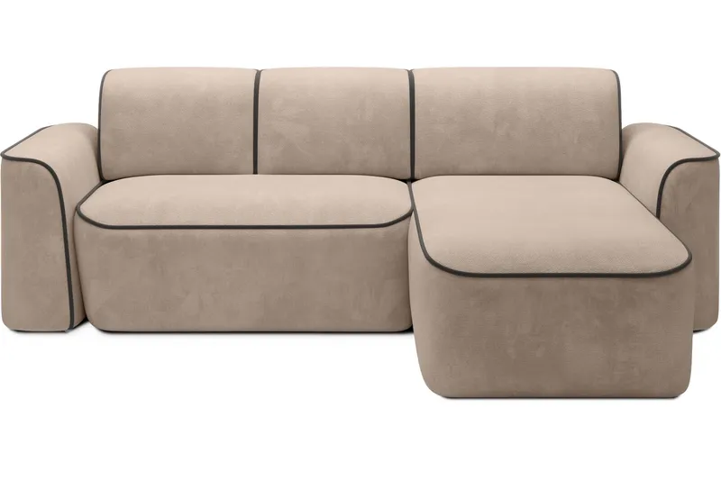 Ume 4-sits Soffa med Divan - Beige (Art.nr 3056921) — Beige