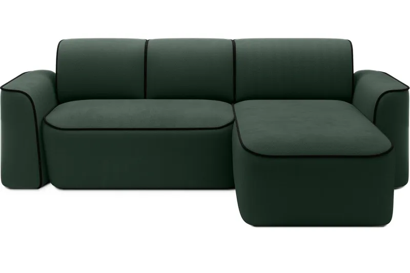 Ume 4-sits Soffa med Divan - Grön (Art.nr 3056915) — Grön
