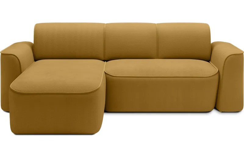 Ume 4-sits Soffa med Divan - Gul (Art.nr 3056882) — Gul