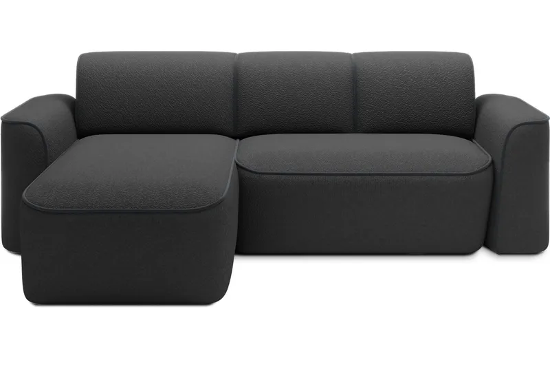 Ume 4-sits Soffa med Divan - Mörkgrå (Art.nr 3056926) — Mörkgrå