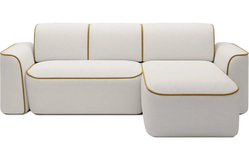 Ume 4-sits Soffa med Divan - Vit (Art.nr 3056940) — Vit