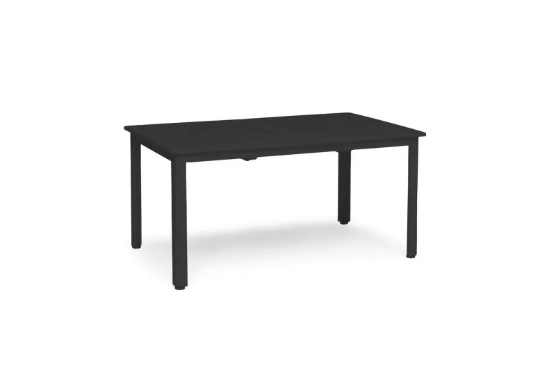 Utebord Hillerstorp Nydala 96 x 150/200 cm Svart - Svart — Hillerstorp
