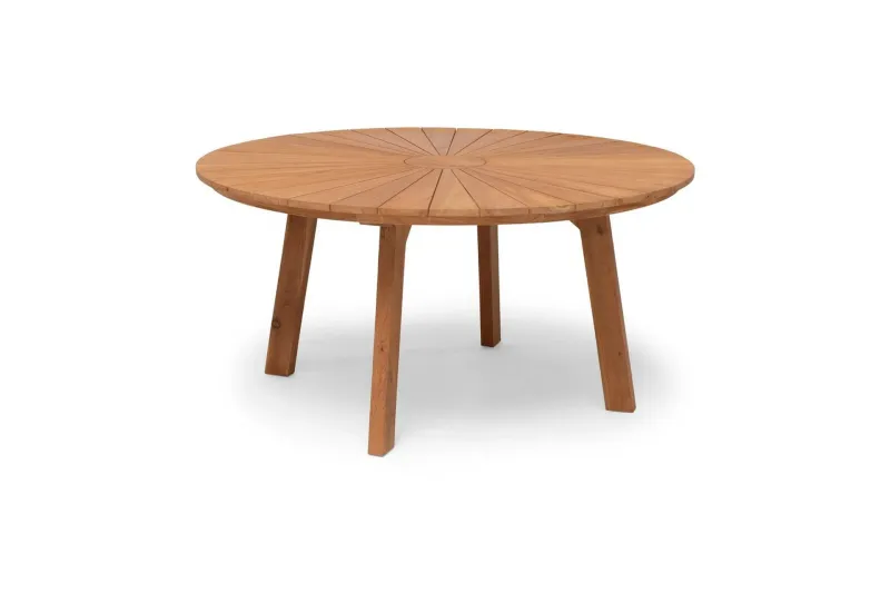 Utebord Hillerstorp Ringsjö Ø150 cm Brun — Hillerstorp