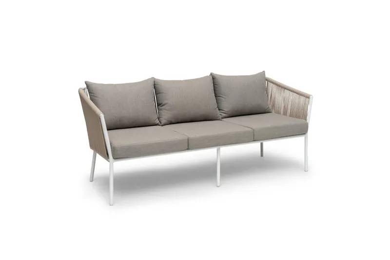 Utesoffa Hillerstorp Lersund Vit/Beige - Vit/Beige — Hillerstorp