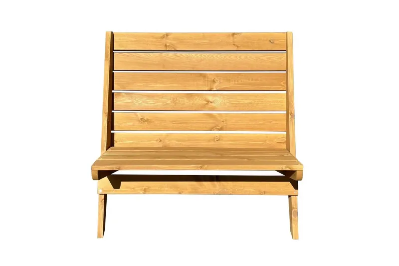 Utestol EcoFurn Granny Double Furu Oljad Natur - Natur — Hillerstorp