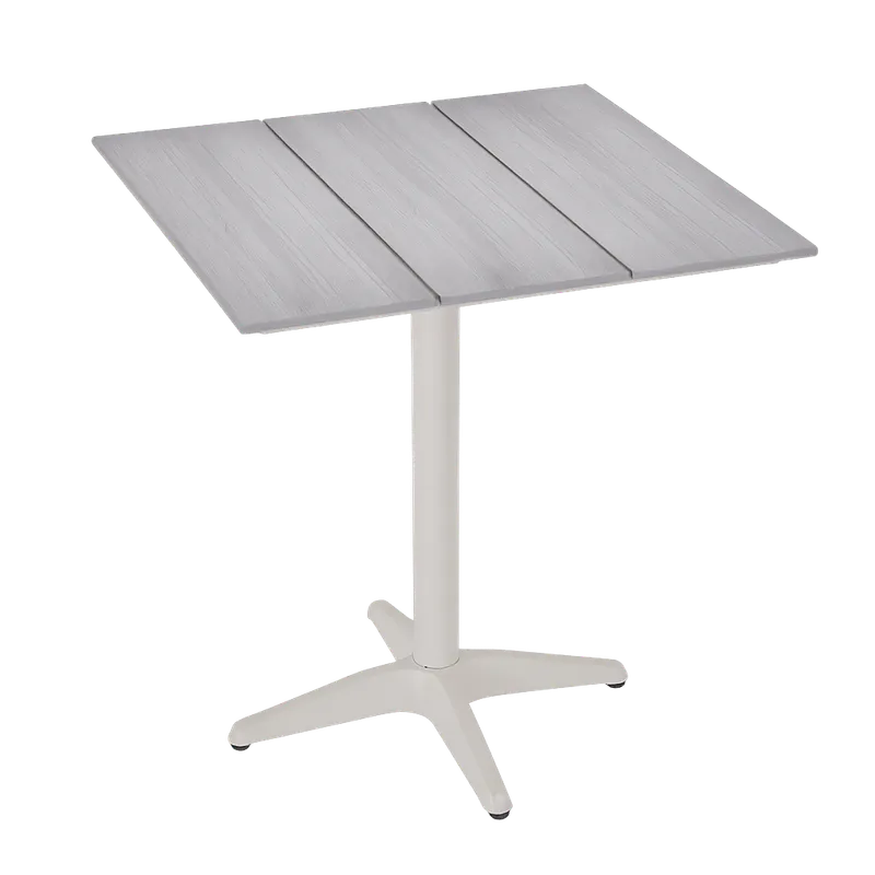 Utomhusbord Palermo bistro 70*70 cm - grå/beige — grå/beige