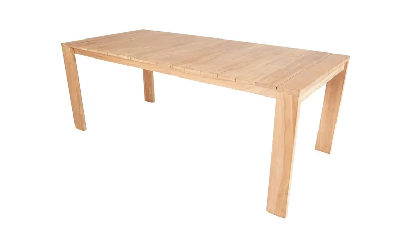 Utomhusbord Palu matbord 210*90 cm - naturlig färg — naturlig färg
