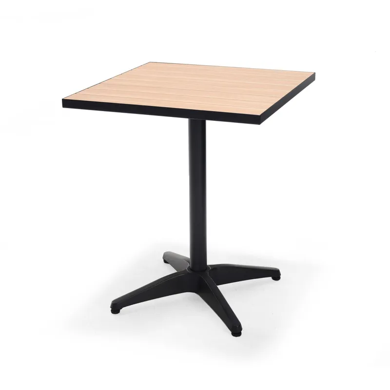 Utomhusbord Panama bistro 64 cm - trä/svart — Lifestyle Garden
