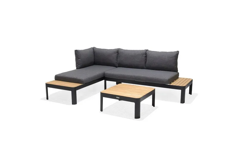 Utomhusmöbelgrupp Lifestyle Garden Portals 2x 2-sits modulsoffa & soffbord — Lifestyle Garden