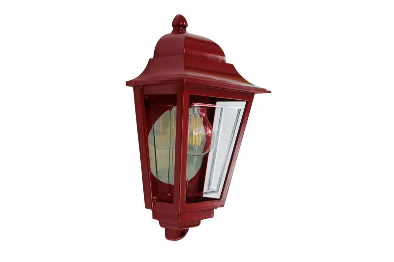 Utomhusvägglampa Elstead Lighting Deco Lane Röd - Röd — Röd