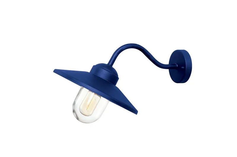 Utomhusvägglampa Elstead Lighting Klampenborg Marinblå - Marinblå — Marinblå