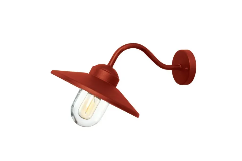 Utomhusvägglampa Elstead Lighting Klampenborg Oxidröd - Oxidröd — Oxidröd