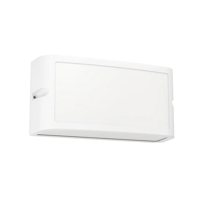 Utvändig vägglampa Camarda - Vit — Vit