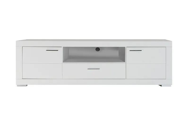 Uzayr TV-Bänk 196 cm - Vit — Vit