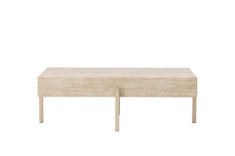 Vadholmen Soffbord 130x82 cm Rektangulär - Whitewash — VIND
