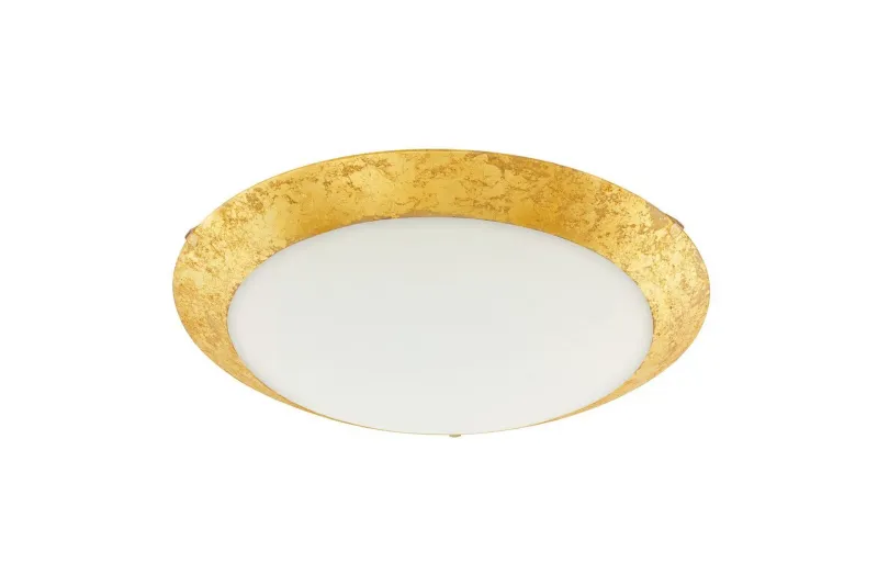 Vägg-/Taklampa Eglo Montenovo - Vit/Guld — Eglo