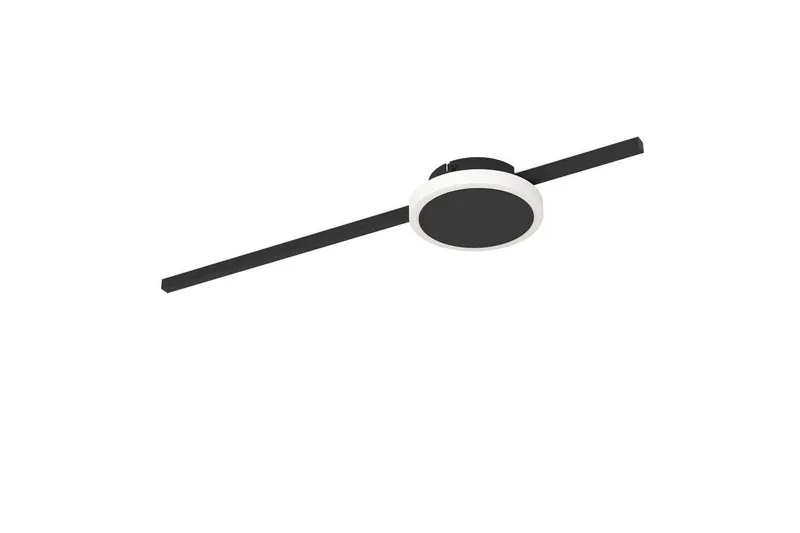 Vägg-/Taklampa Eglo Sarginto Rund Svart Vit - Svart — Eglo