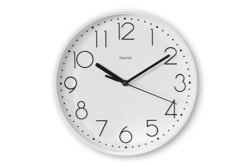 Väggklocka Hama Salina 22 cm - Vit — Hama