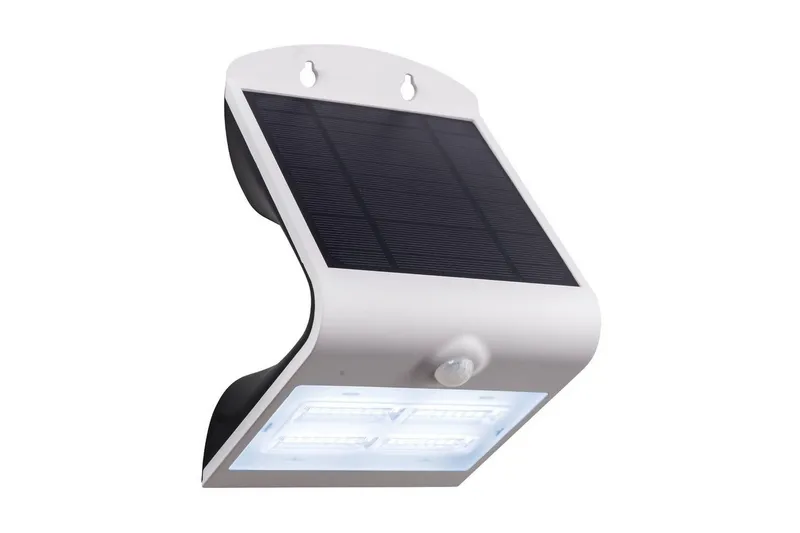 Vägglampa Utebelysning Eglo Lamozzo med Sensor Vit Transparent - Vit — Eglo