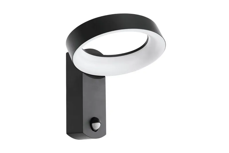 Vägglampa Utebelysning Eglo Pernate med Sensor - Antracit/Vit — Eglo