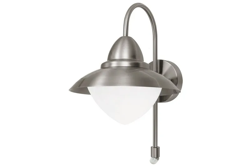 Vägglampa Utebelysning Eglo Sidney med Sensor - Vit — Eglo